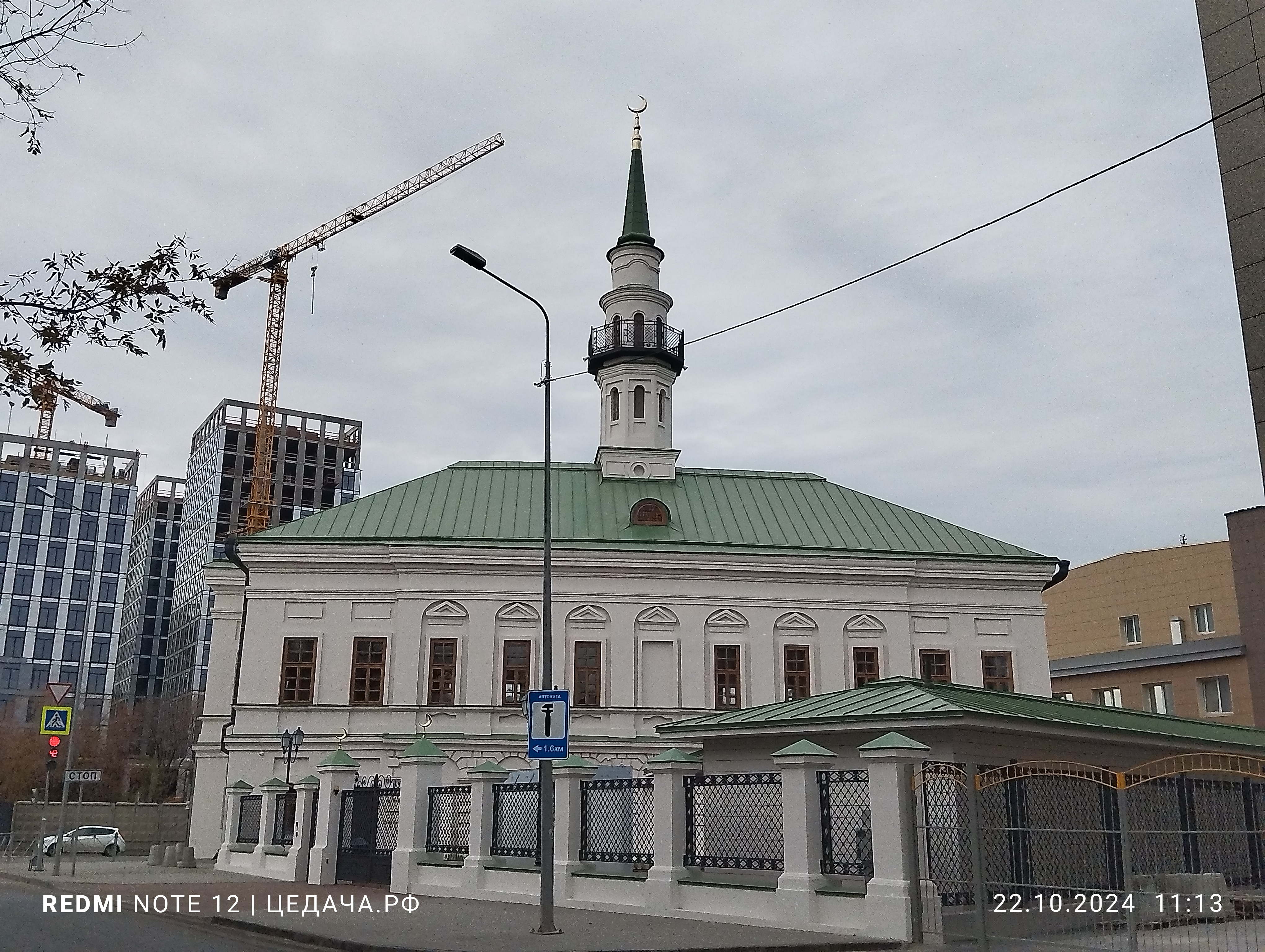 Мечеть в Казани на улице Меховщиков